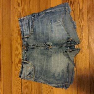 Anthropologie Pilcro Distressed Cut Off Shorts Size 32